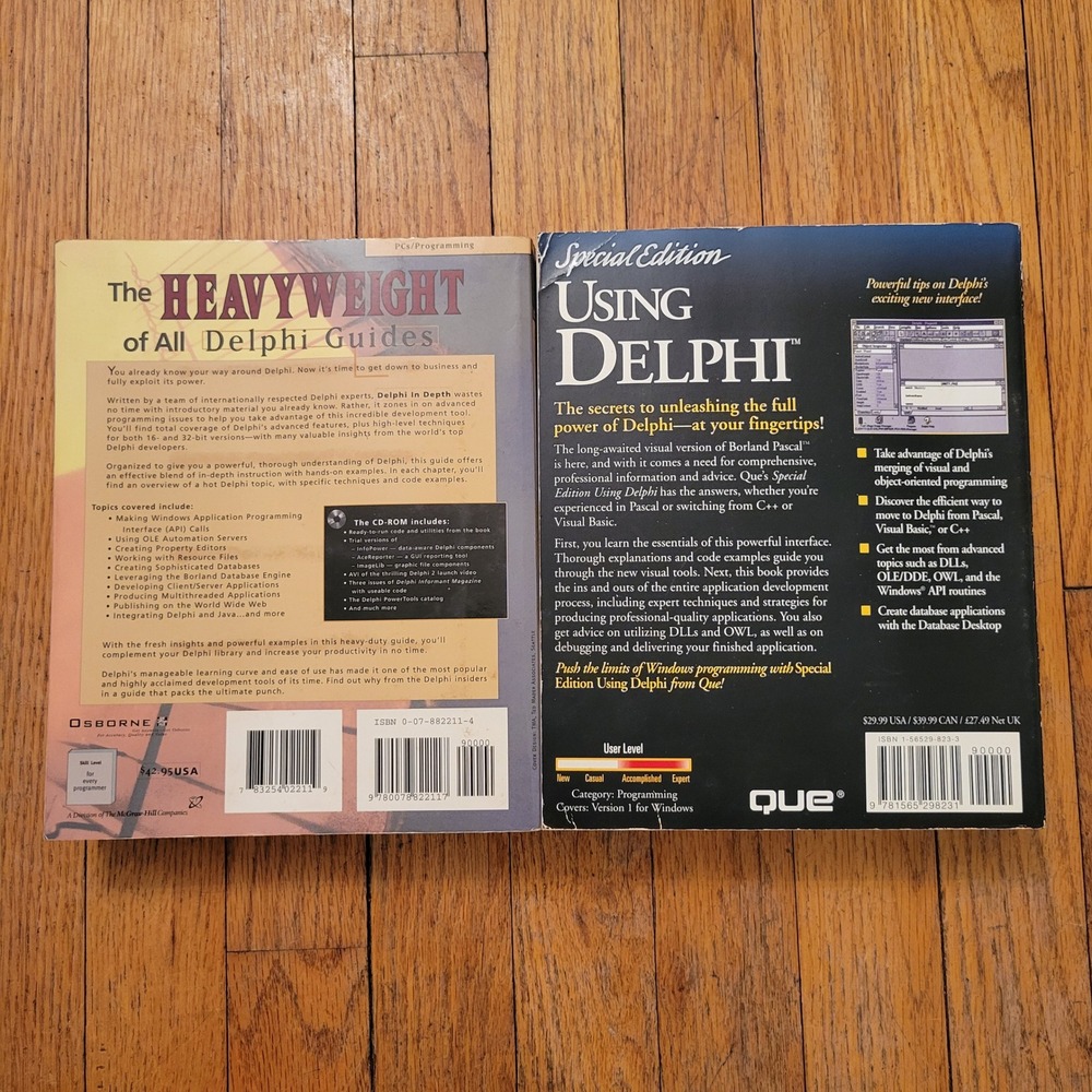 Special Edition Using Delphi Most Complete Reference Osborne In Depth 2 Book Set - Picture 8 of 9